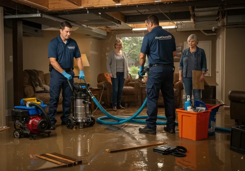 Basement Water Extraction and Removal Techniques process in West Lynchburg, VA